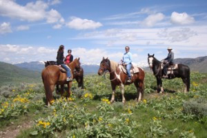 North Fork Trail Rides - glamping options too