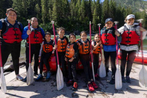 Jackson Hole Whitewater - fun for kids & parents