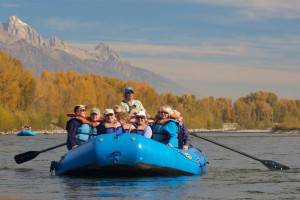 Jackson Hole Whitewater raft & wildlife tour combo