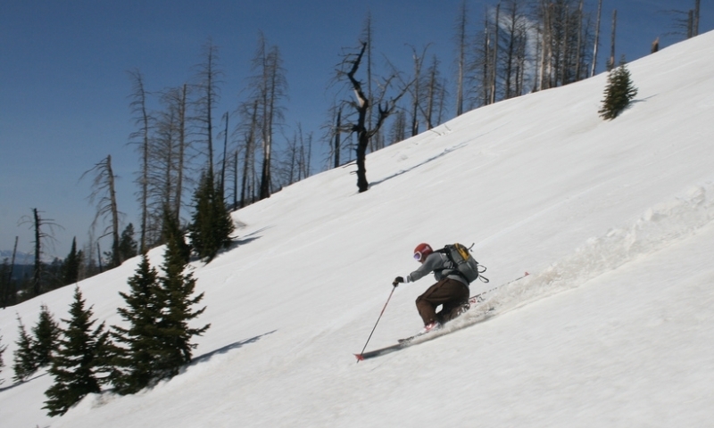 Skiing Backcountry Grand Teton National Park