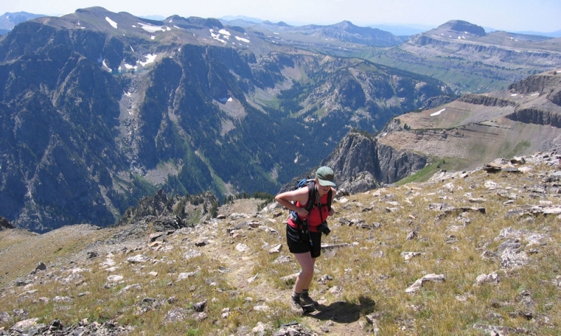 Death Canyon Grand Teton National Park Static Peak Hiking Buck Mountain