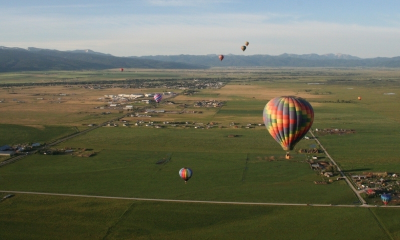 Teton Valley Idaho Hot Air Balloons