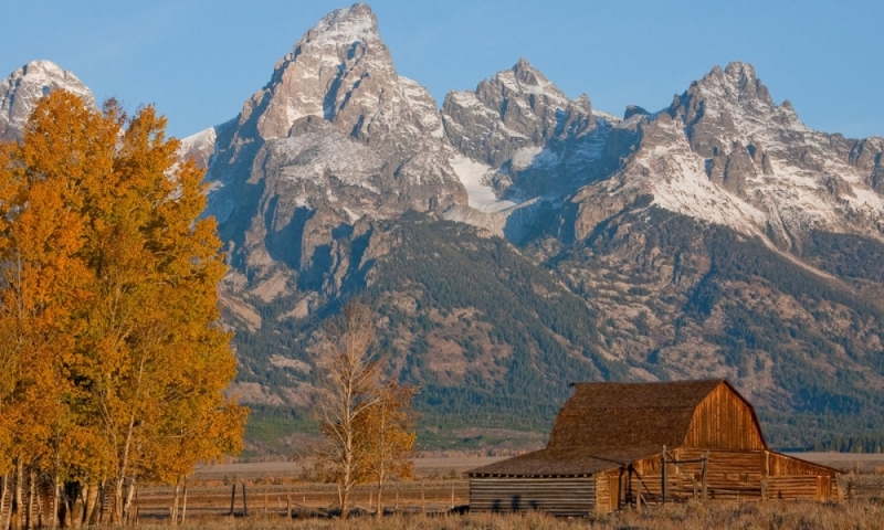 Grand Teton National Park Mormon Row