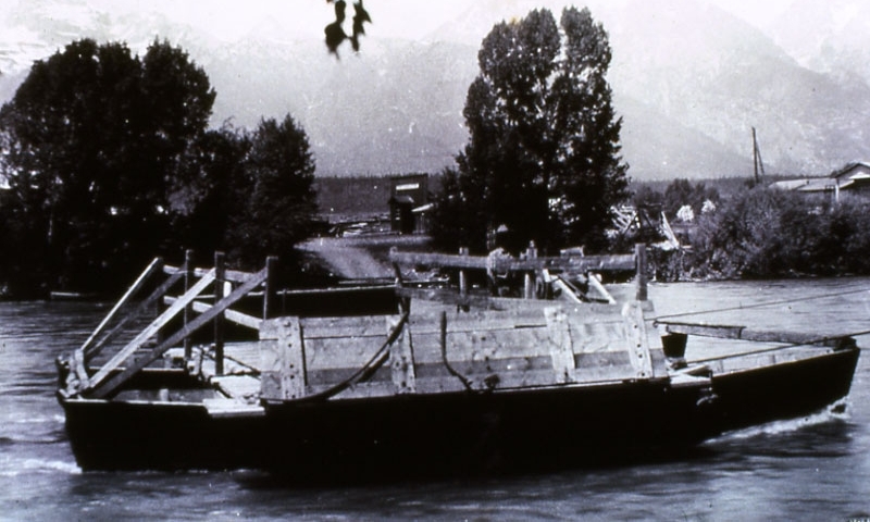 Menors Ferry in Grand Teton National Park.