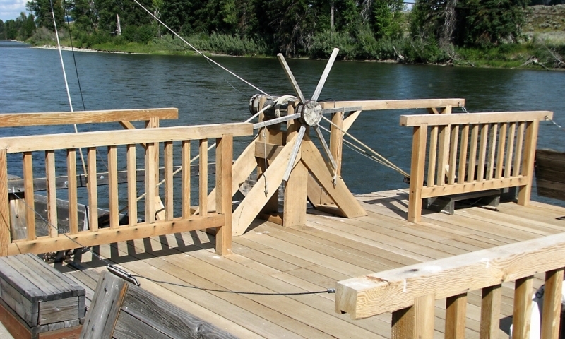 Menors Ferry Replica in Grand Teton Park