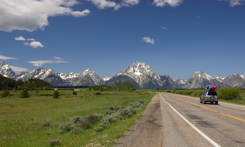 Scenic Drive Grand Teton National Park