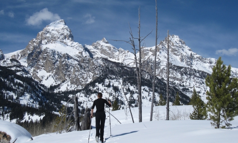 Cross Country Skiing Grand Teton Jackson Wyoming