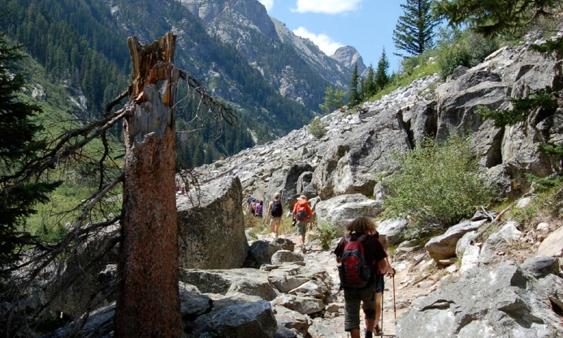 Hiking Cascade Canyon Grand Teton National Park