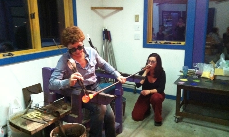 Laurie Thal Glass Blowing Studio Jackson Wyoming