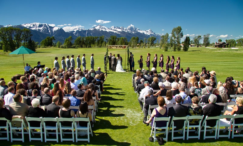 Jackson Wyoming Grand Teton National Park Wedding